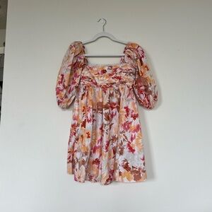 abercrombie floral dress